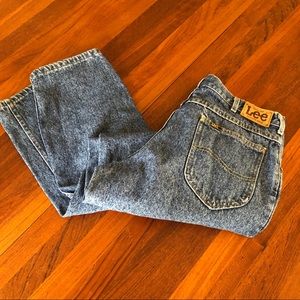 Vintage 1980s High Waisted Lee Jeans Size 33